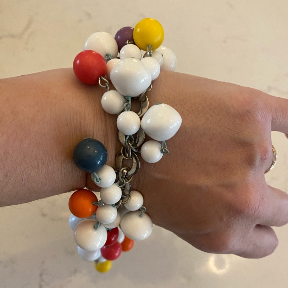 Fun vintage bauble bracelet